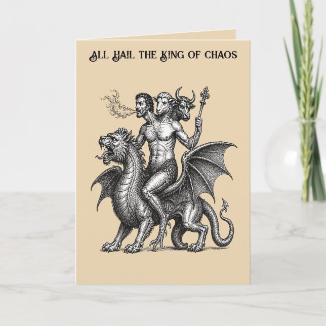 Crown of Three Asmodeus Card (Front)