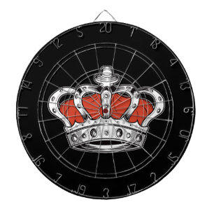 Crown - Orange  Dartboard