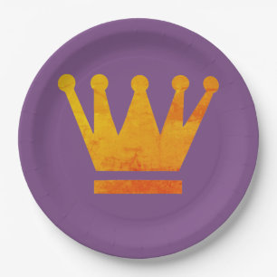 Crown Paper Plates