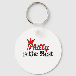 Crown Philly Key Ring