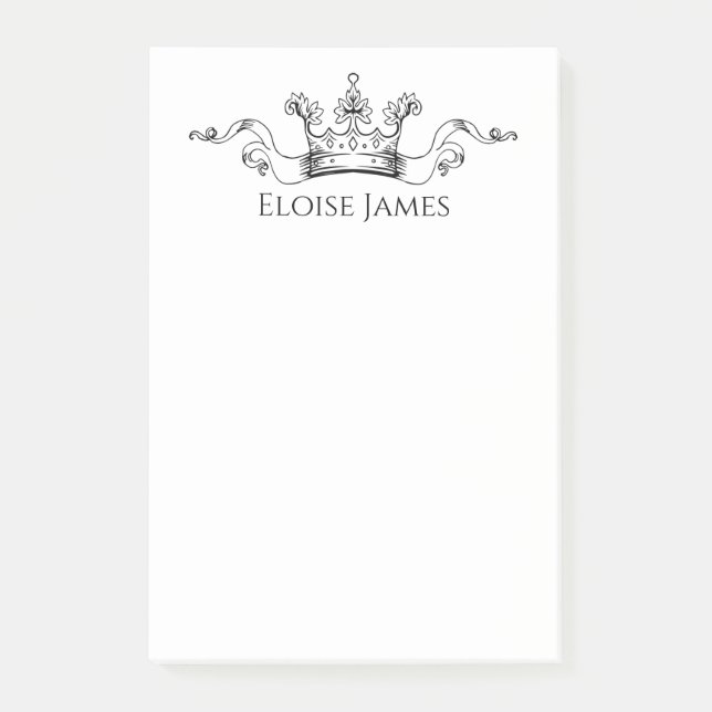 Crown Post-it Notes (Front)