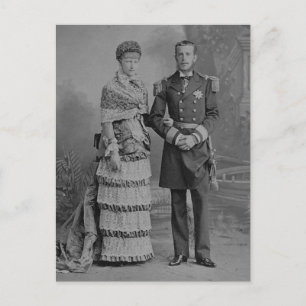 Crown Prince Rudolf of Austria & Stephanie Postcard