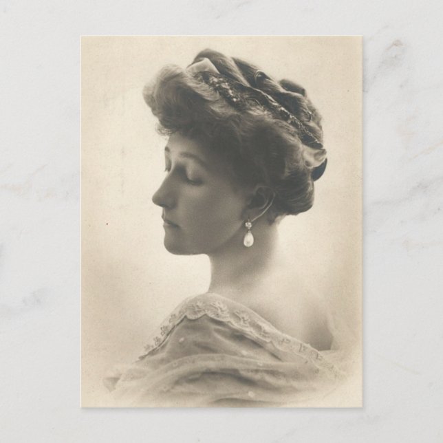 Crown princess Stephanie of Austria #059H Postcard (Front)