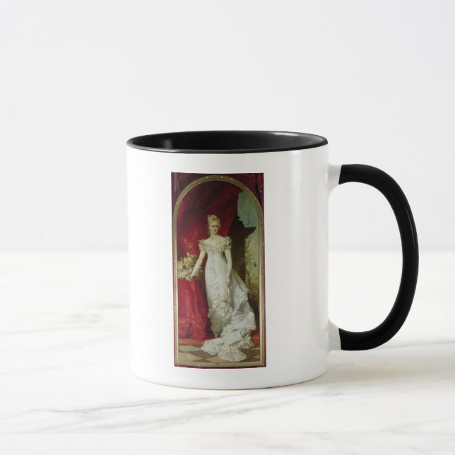 Crown Princess Stephanie of Belgium Mug (Right)