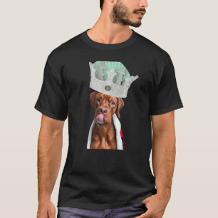 Crown puppy Chesapeake Bay Retriever dog   T-Shirt
