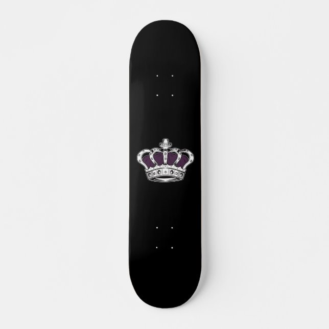Crown - Purple Skateboard (Front)