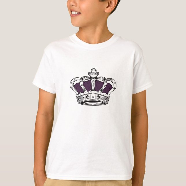 Crown - Purple T-Shirt (Front)
