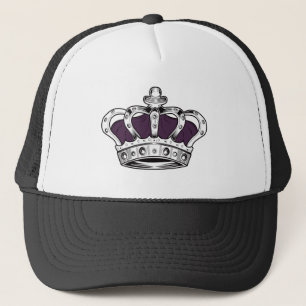 Crown - Purple Trucker Hat