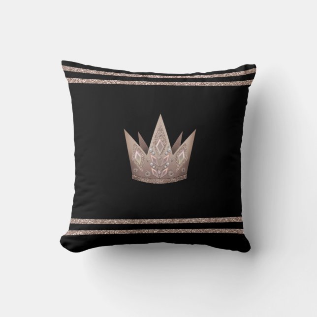 Crown, Queen Cushion (Front)