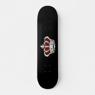 Crown - Red Skateboard