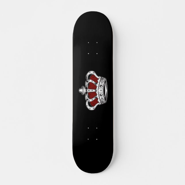 Crown - Red Skateboard (Front)