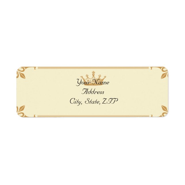 Crown Regency in Gold and Ivory (Front)