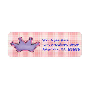 Crown return address labels