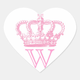 Crown Stickers with monogram