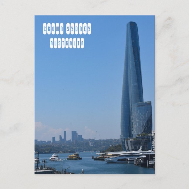 Crown Sydney Postcard (Front)