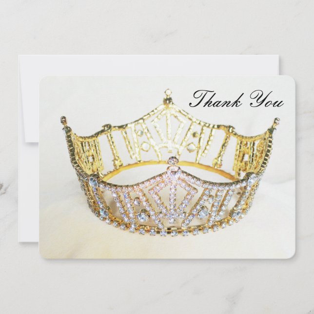 Crown Thank You Card (Front)