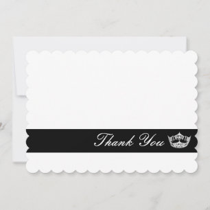 Crown Thank You Note Card