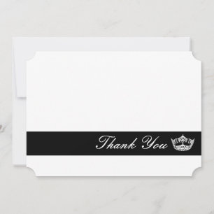 Crown Thank You Note Card
