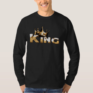 Crown with writing KING T-Shirt
