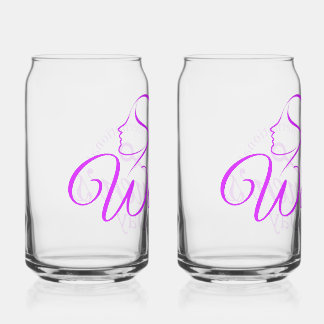 Crown women on Women's Day Can Glass