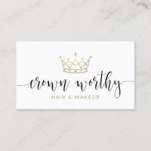Crown Worthy Business Card