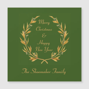 Crown Wreath Holiday Card
