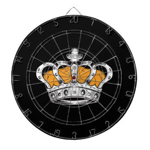 Crown - Yellow  Dartboard