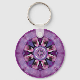 crownchakramandala5 key ring