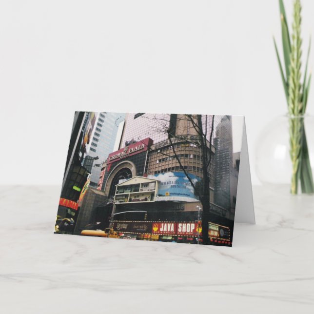 "Crowne Plaza Hotel" Get Well Card (Front)