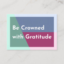 Crowned Cards Business Card