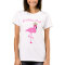 Crowned Flamingo Birthday Girl T-Shirt