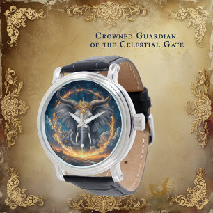 Crowned Guardian of the Celestial Gate the elefant Watch