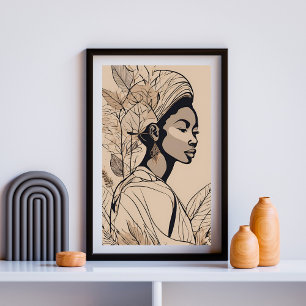 Crowned in Quiet Grace Poster