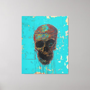 Crowned Mortality #1 Canvas Print