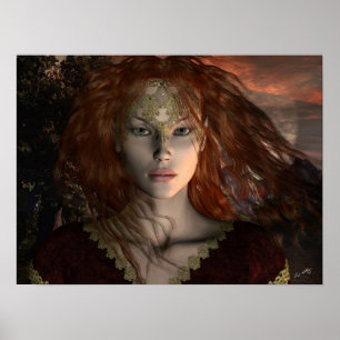 'Crowned Princess' Print