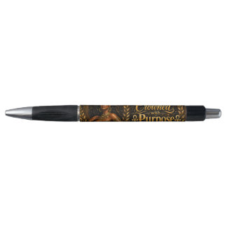 Crowned With Purpose: Regal Black-and-Gold Queen