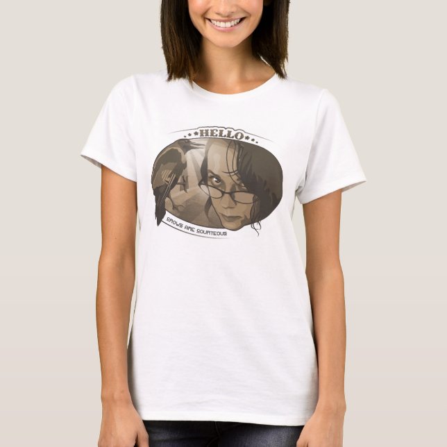 Crows Are Courteous - Women's T-Shirt (Front)