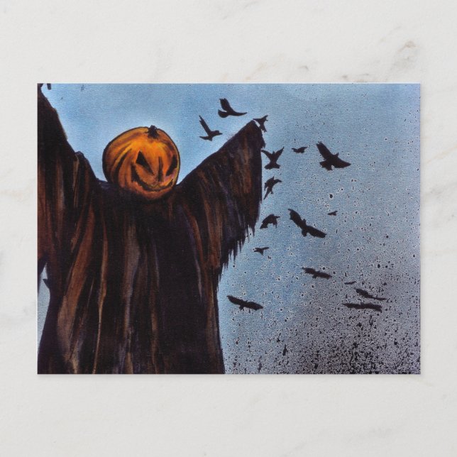 Crows Are Laughin' Postcard (Front)