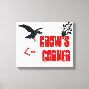 Crow's Corner official canvas Print