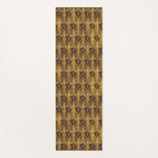 Crows & Crosses Gothic printed yoga mat