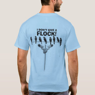 Crows Flock - Funny Flock Camera Tshirt