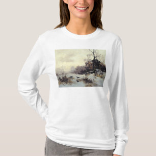 Crows in a Winter Landscape, 1907 T-Shirt