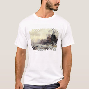 Crows in a Winter Landscape, 1907 T-Shirt