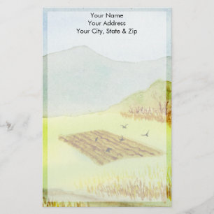 Crows in the Garden Stationery