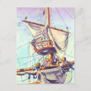 CROW'S NEST by SHARON SHARPE Postcard