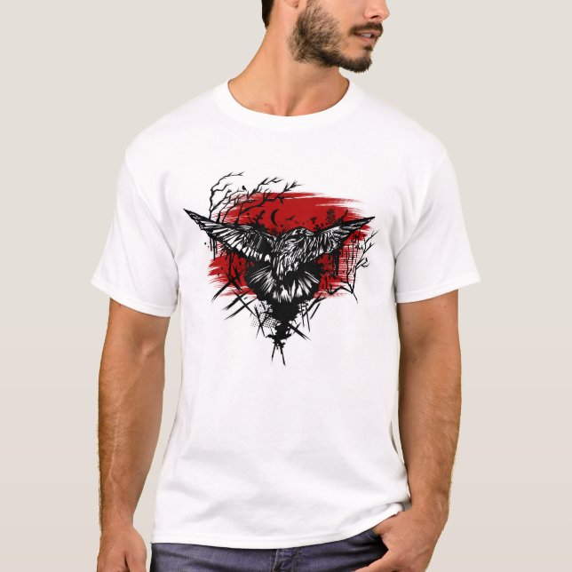 Crows Night T-Shirt (Front)