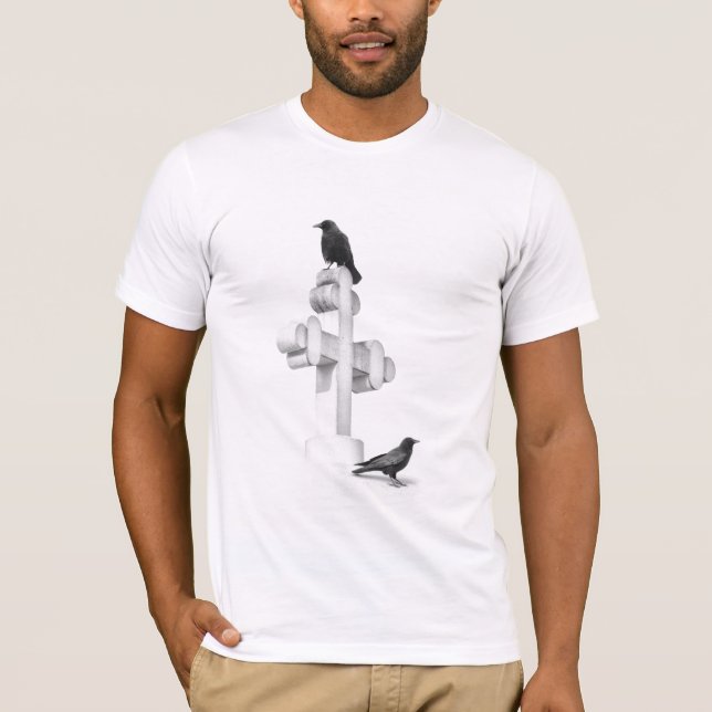Crows on Cross T-Shirt (Front)