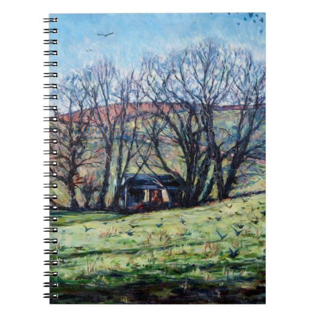 Crows Rising 2009 Spiral Notebook (Front)