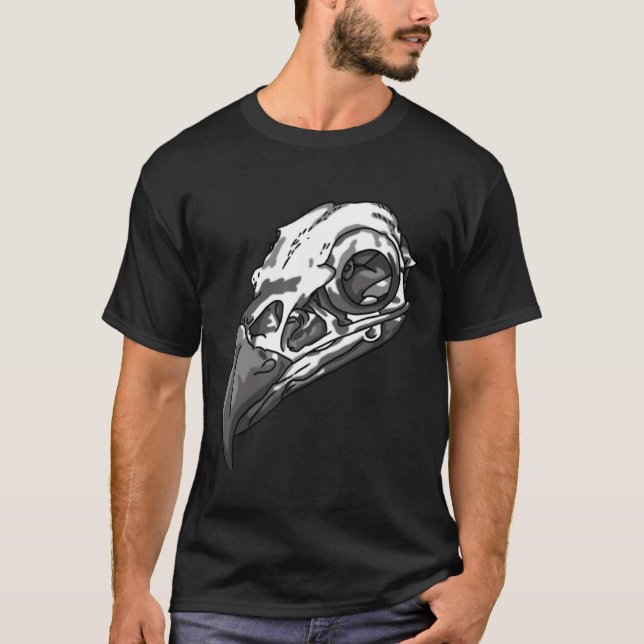 Crow's Skull  Crow Raven Women's Men's  Festival T-Shirt (Front)
