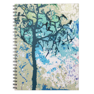 Crows Spiral Notebook